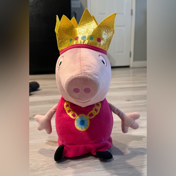 Other - Pink Plush Toy with Crown‎
